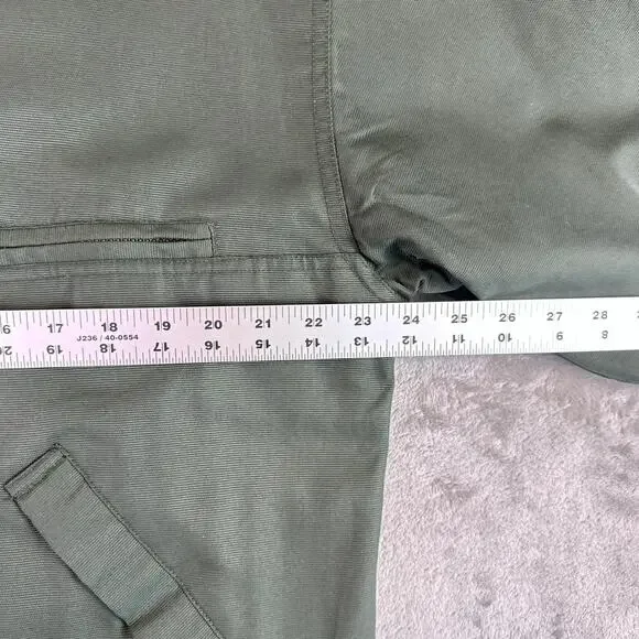 VTG Y2K Abercrombie Performance Jacket Men’s XS Green Full Zip Windbreaker - Picture 5 of 8